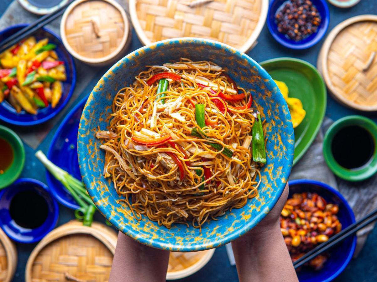 Hyatt Place Jaipur Malviya Nagar 외부 사진 A bowl of chow mein